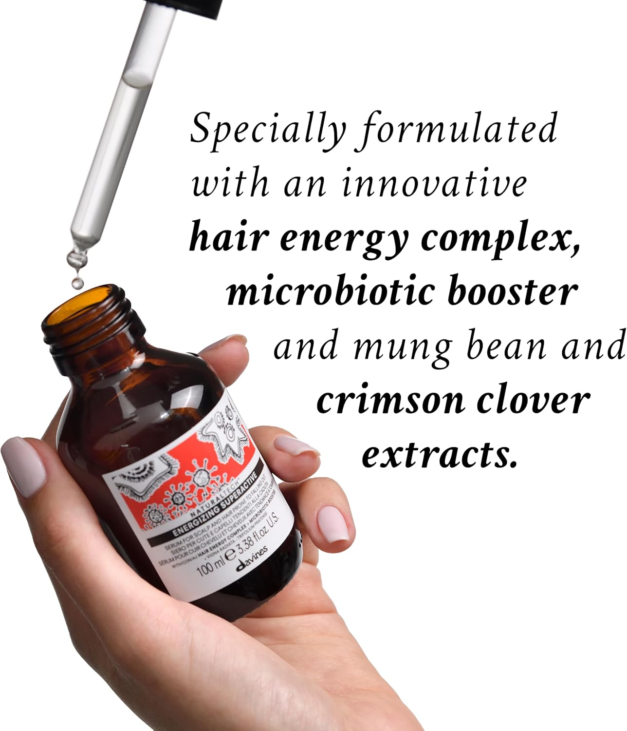 Davines Naturaltech ENERGIZING Superactive Treatment, Reduce Hair Loss, Improve Scalp Tone and Reduce Sebum Production, 3.38 Fl. Oz. image number 1