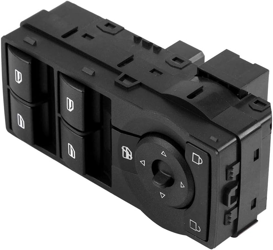 Power Window Switch, Front Rear Left Right Power Window Switch, Power Master Control Window Switch with Red Illumination, Master Power Window Switch for Commodore VE image number 4