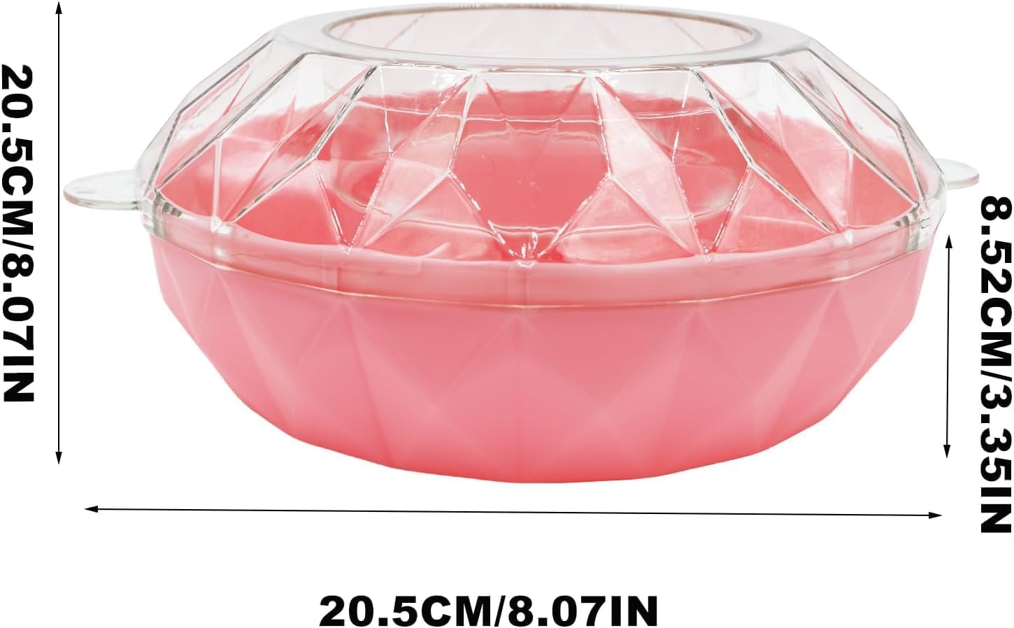 LINZOM Stanley 40Oz Cup Accessories Set Snack Container with Straw Cover for Gym Travel Outdoor Use Leakproof Reusable Pink Design (2-In-1 Combo) image number 1