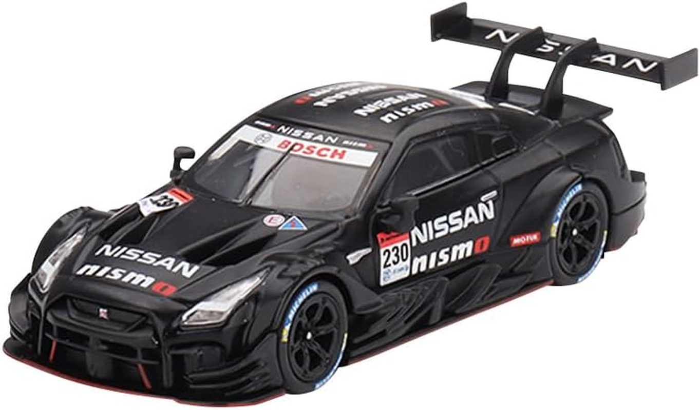 Truescale Miniatures MINI GT 1/64 Nissan GT-R Nismo GT500 Super GT Series 2021#230 Prototype, Left Handle, Japan Limited Edition Finished Product
