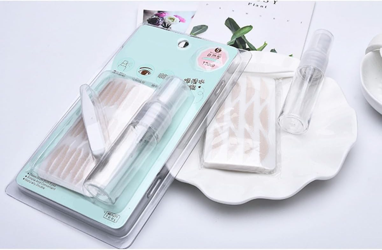 HOMOCONO Lace Double Eyelid Stickers S Size Traceless Invisible Eyelid Tape for Women Eye Care Beauty Accessories image number 3