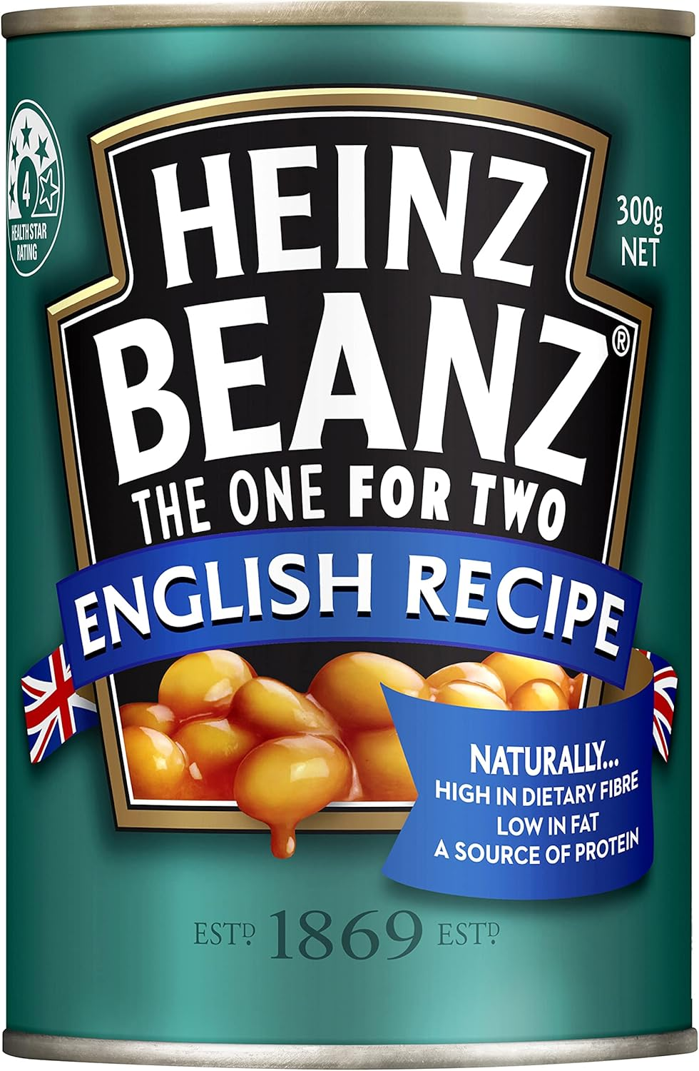Heinz Beanz Baked Beans English Recipe Can 300G image number 6
