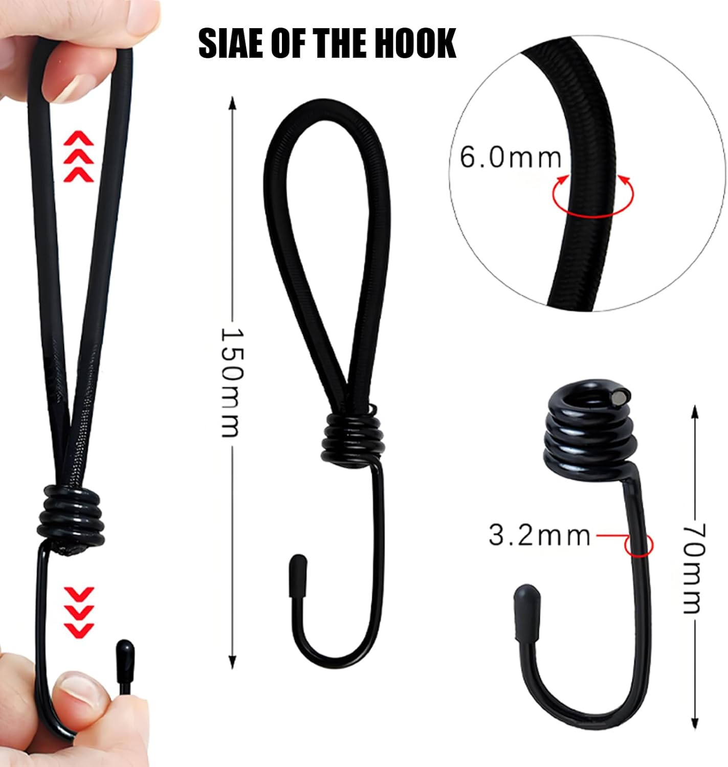 ISIU Cargo Net for Utility Folding Wagon, Garden Cart, Folding Trolley Cart, Beach Cart, Made of Heavy Duty Nylon Net with Storage Bag / 38"X32" image number 5