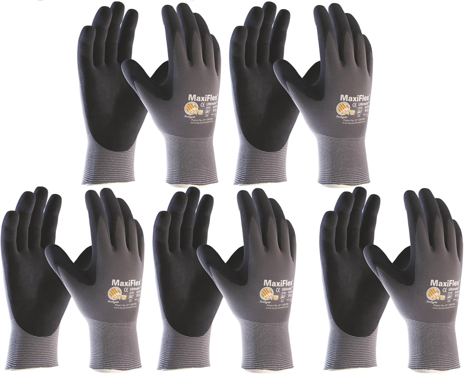 ATG Maxiflex Ultimate 34-874 Protective Gloves, Gr&ouml;&szlig;e 11