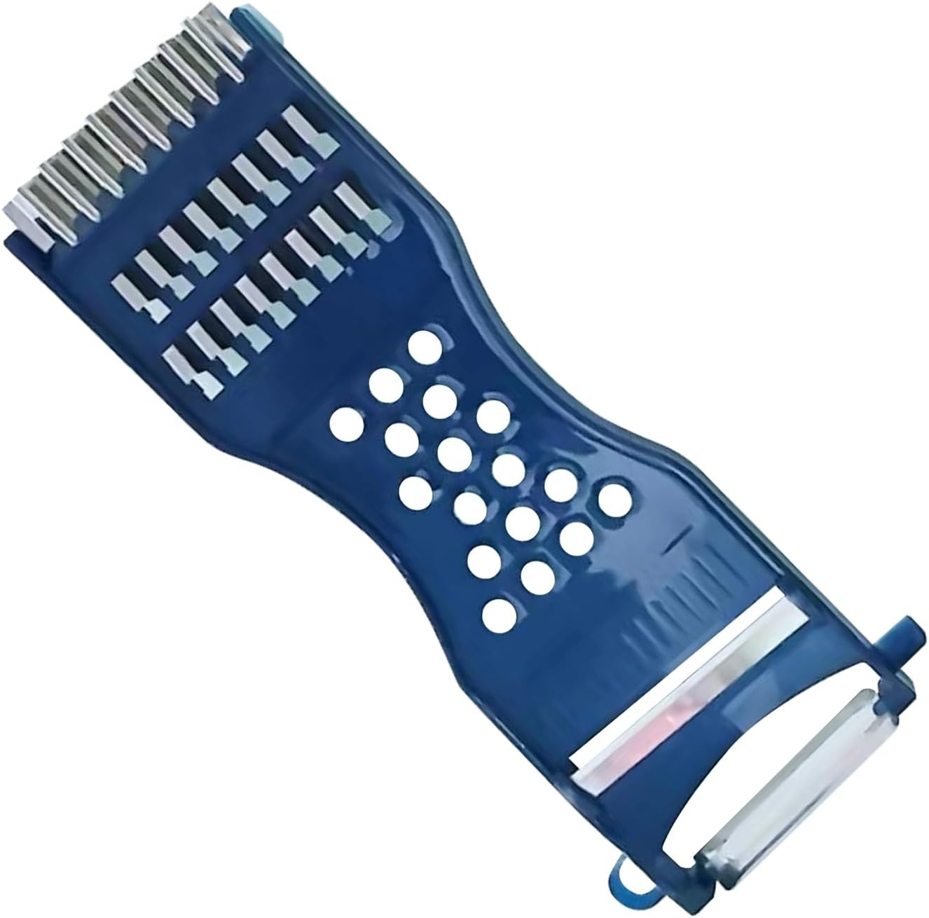 Qkbuza Kitchen Vegetable Peeler - Handheld Shredders Tool for Veggie,Multipurpose Vegetable Slicer, Kitchen Cutting Gear for Onion Carrot Garlic image number 2