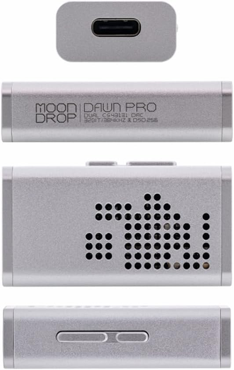 MOONDROP DAWN Pro Protable USB DAC/AMP Dual CS43131 DAC 32Bit/384Khz DSD256 Decoder Heasphone Amplifier image number 2