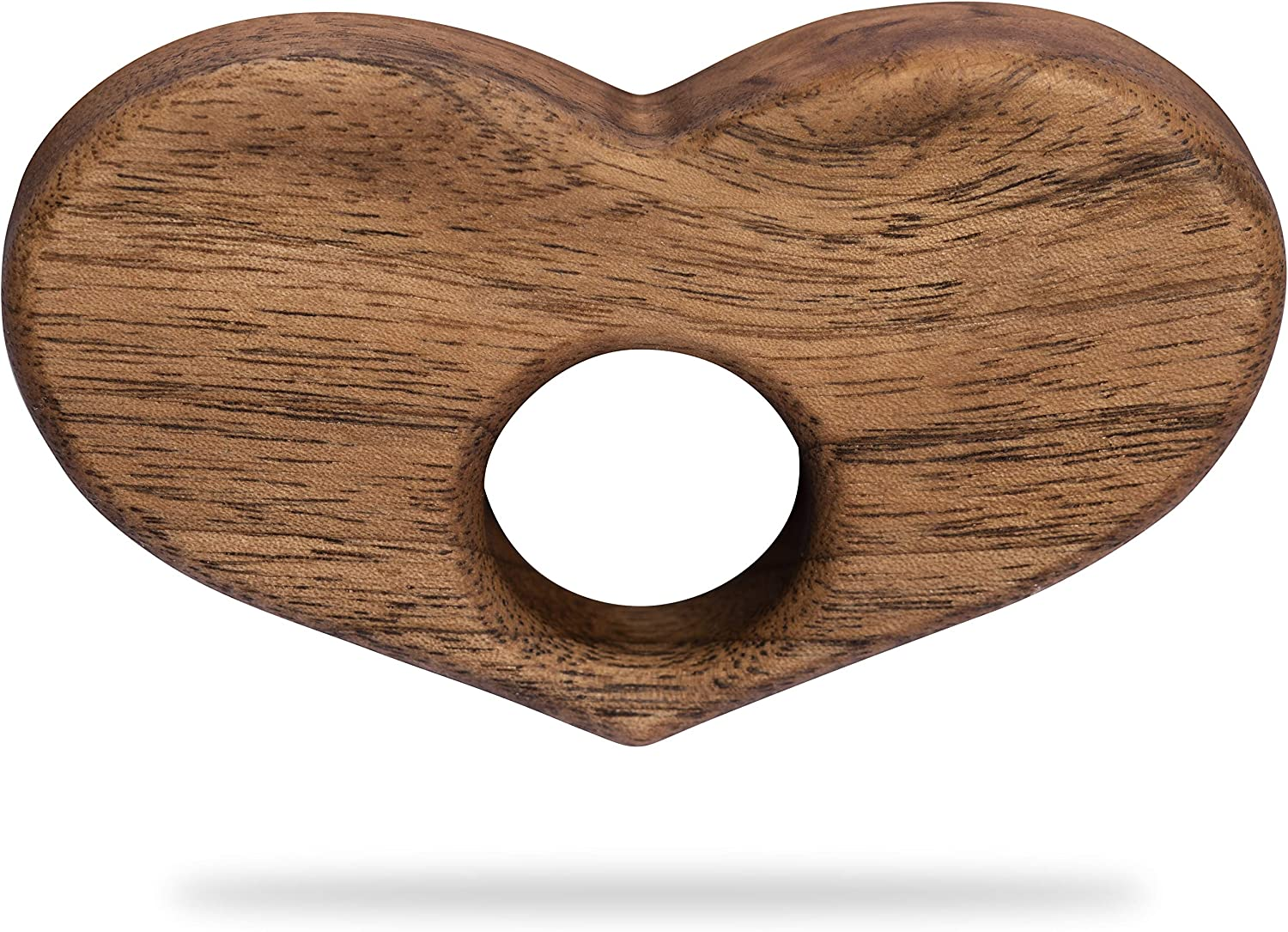 TILISMA Book Page Holder &ndash; Handmade Wooden Heart Reading Accessories (Small) image number 4