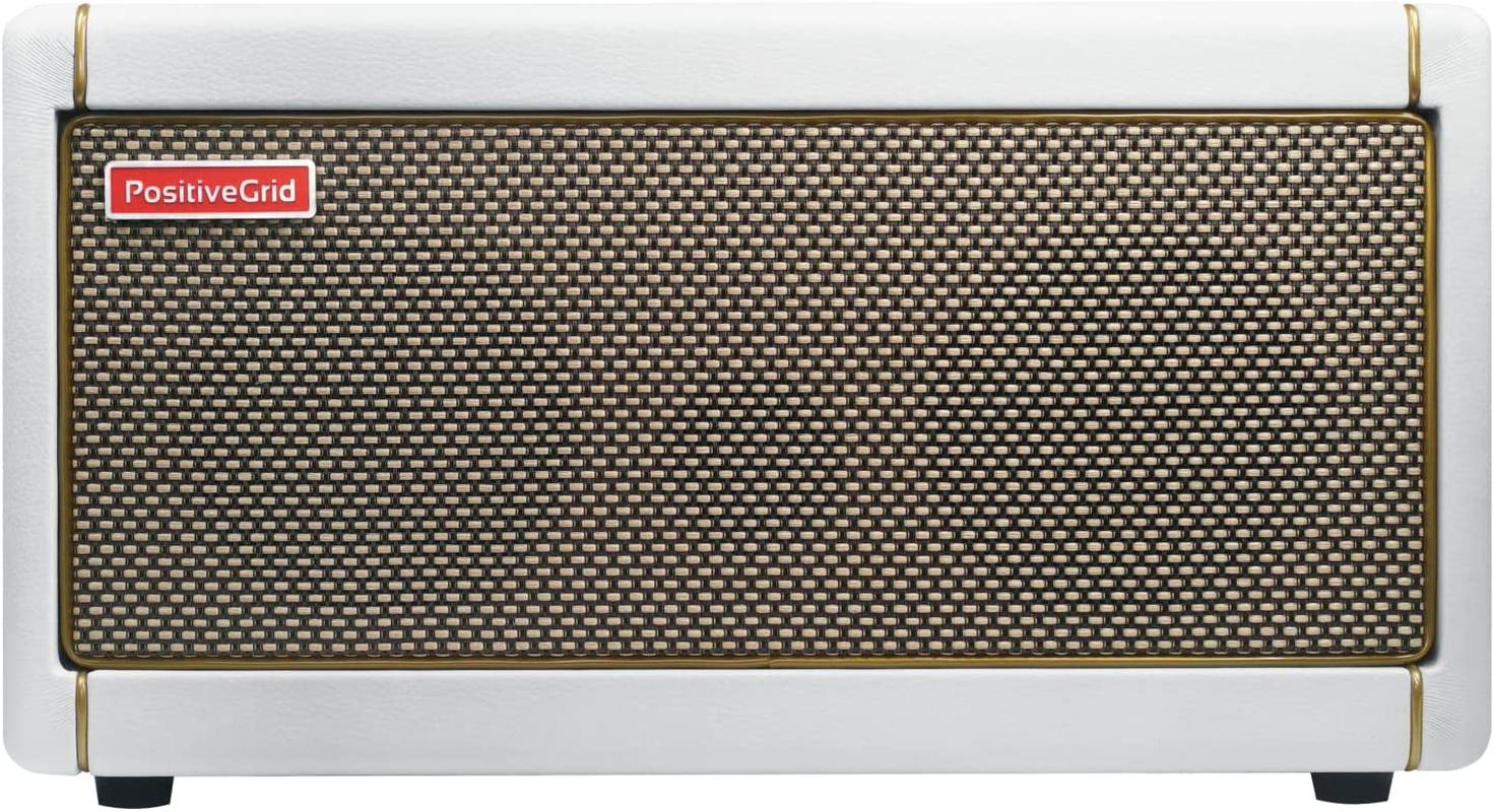 Positive Grid Spark Pearl Guitar Amplifier + Traveler Bag Bundle - Electric, Bass and Acoustic Guitar 40-Watt Combo Amp Including Spark Mobile App image number 1