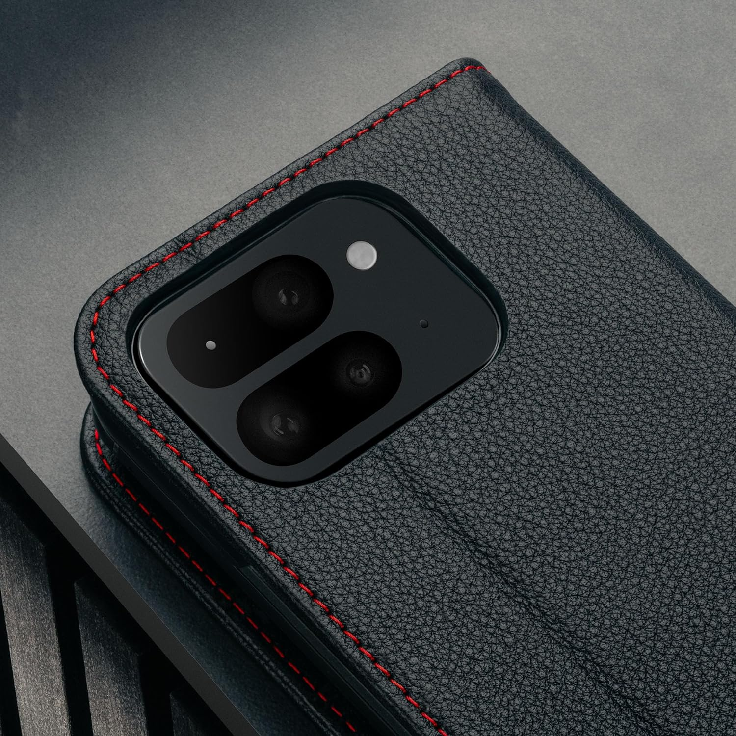 TORRO Phone Case Compatible with Google Pixel 10 Pro Fold 8&rdquo; 2025 &ndash; Premium Leather Wallet Case with Stand Function and Card Slots (Black) image number 5