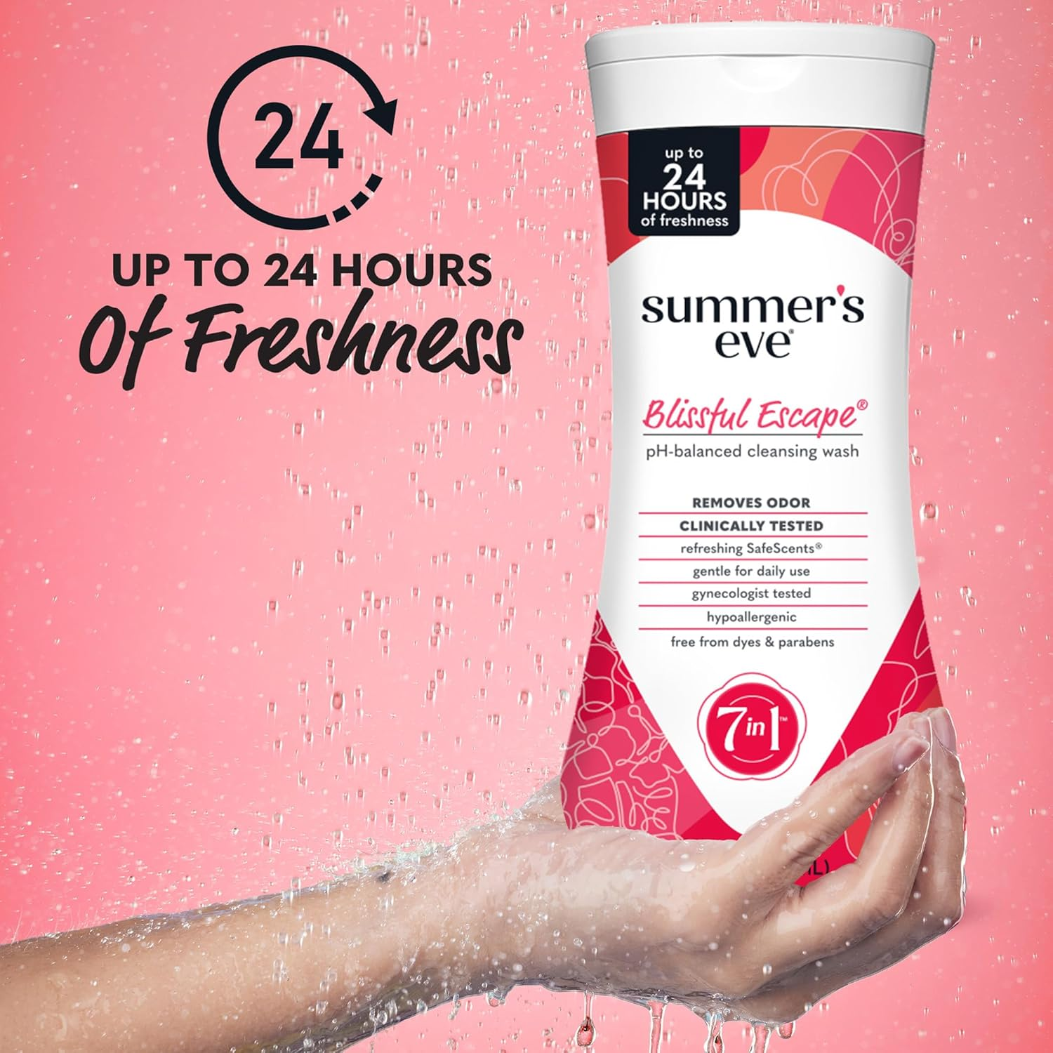 Summer'S Eve Cleansing Wash | Blissful Escape | Gynecologist Tested | 15 Fl Oz image number 3