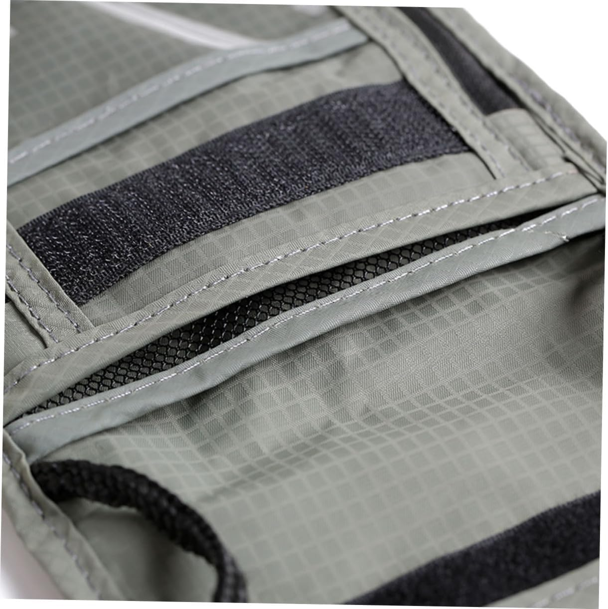 Veemoon Travel Wallet Neck Hanging Passport Holder for Men and Women, Waterproof Multifunctional Passport Cover Id Window, Credit Card Organizer, Grey Travel Carry Bag image number 4