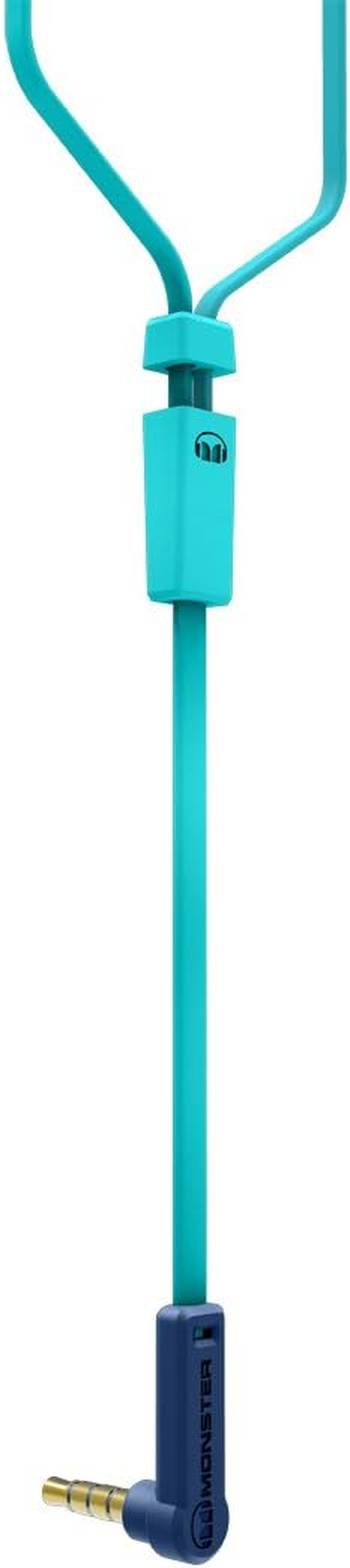 Monster Isport Achieve Headphones with Mic - In-Ear with Mic - Blue image number 2