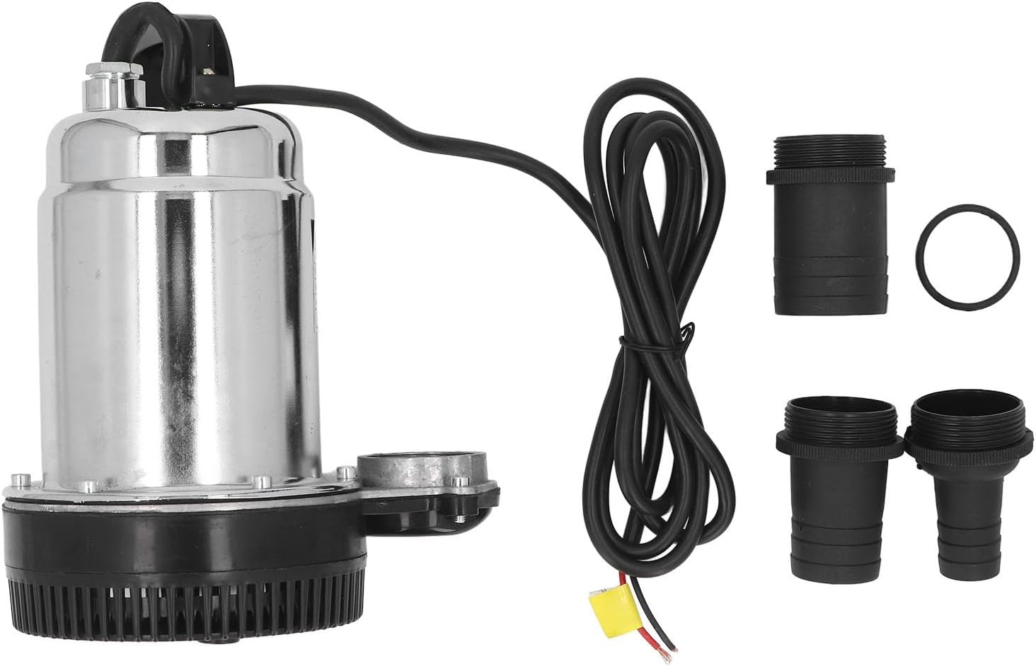 Srliya 220W Powerful DC Submersible with Centrifugal Impeller, Copper Motor, Stainless Steel Housing for Gardens, Ponds, Boats with Aquaculture image number 2