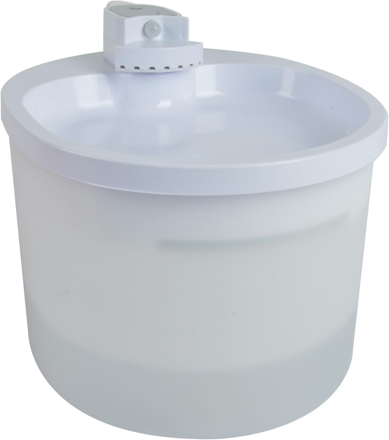 Love Story, Cat Water Fountain with Motion Sensor 2.5L 21.5 X 18.5 X 14 Cm White