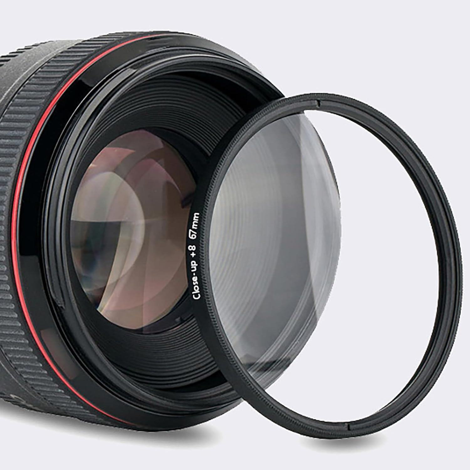 Tunghey Close-Up Filter Kit 5 Pieces(+1,+2,+4,+8,+10) Macro Filter Accessory Close-Up Lens Filter Kit Set for DSLR Camera (82Mm) - 40.5Mm image number 5