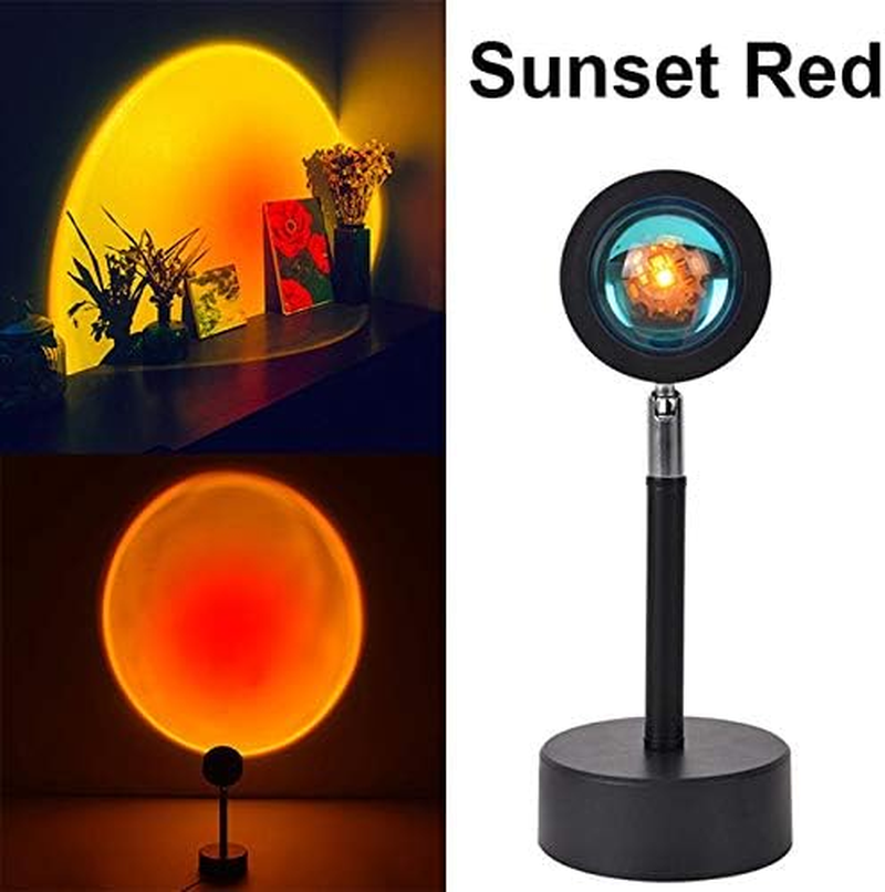 Yelita Sunset Red Rainbow Floor Lamp & Sunset Projection Lamp for Romantic Decor, Gaming Room, Living Room, Bed Room image number 4