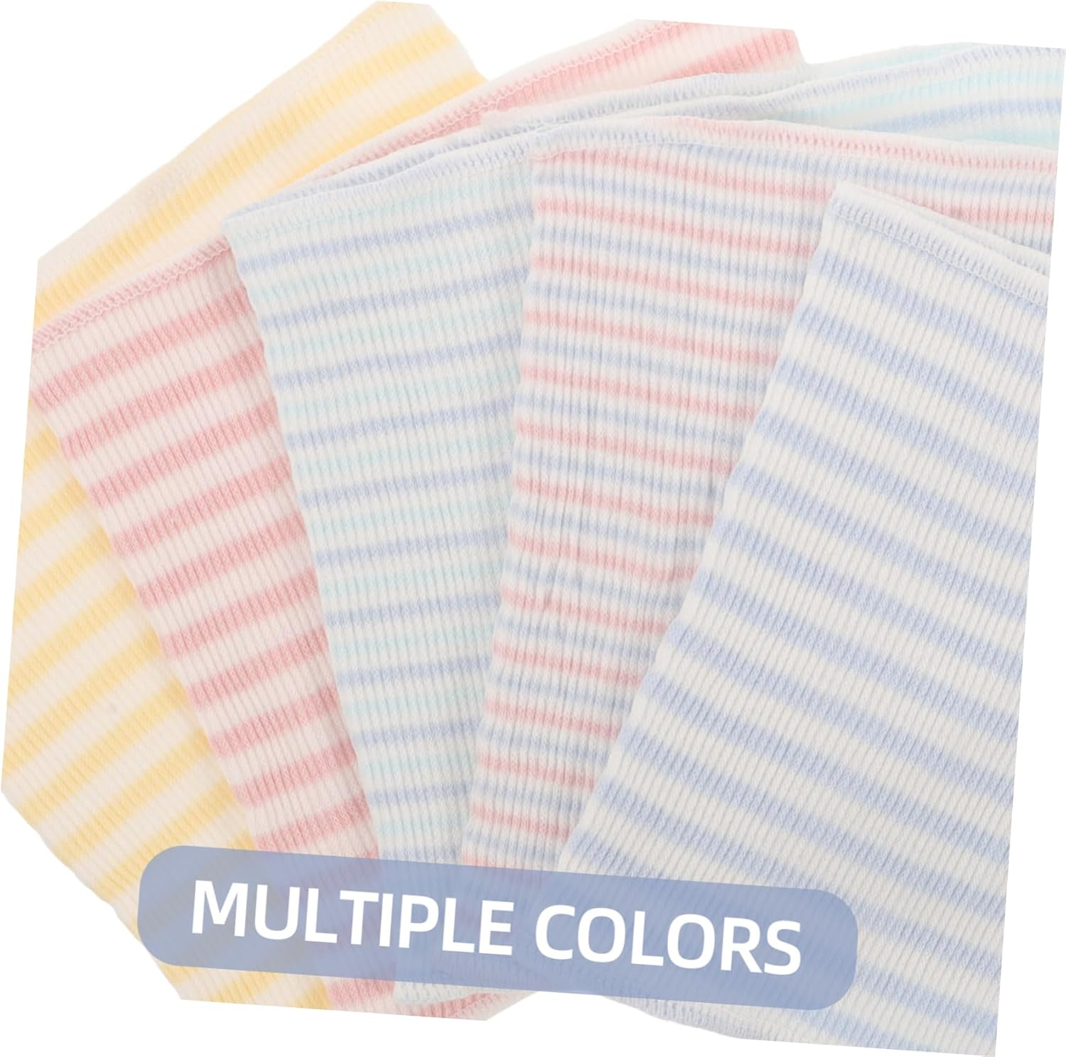 Minkissy 10Pcs Cotton Belly Band Breathable Boy Girl Navel Band for Newborns Protecting Abdomen during Sleep Play image number 5