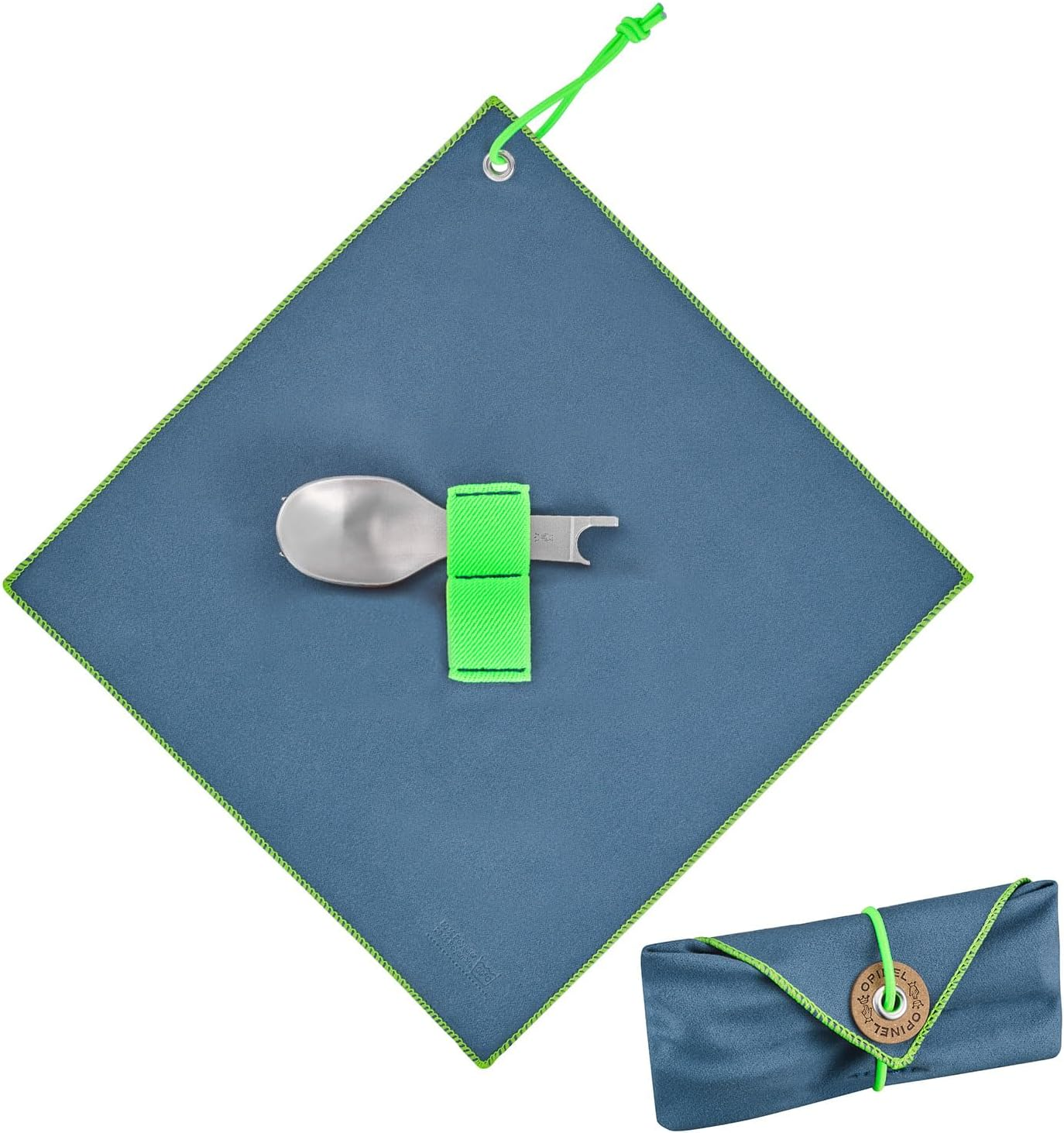 Opinel Picnic+ Fork Spoon & Napkin Set image number 5