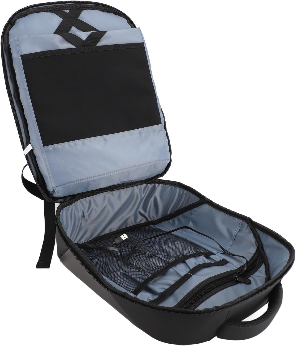 Gearwell LED Backpack, Programmable Colour Pixel Display Rucksack with USB Power, Waterproof Digital Display Bag with Reflective Straps for School, Travel, Festivals and Parties image number 3