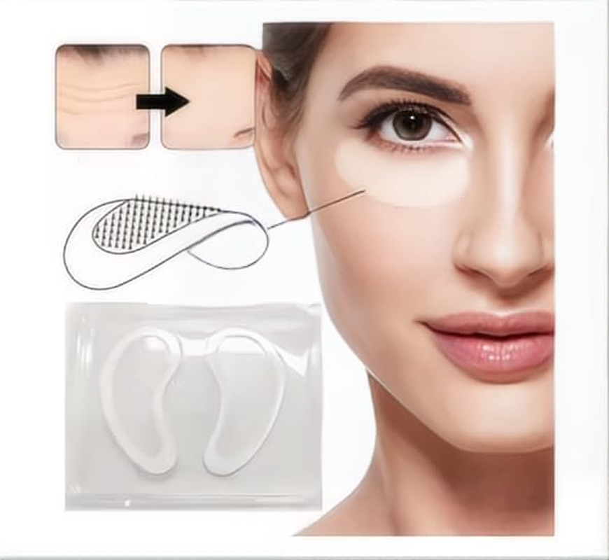 Anti Wrinkle Micro Needle Patches Hyaluronic Acid for Eye Wrinkles, Anti-Aging, Puffy Eyes, Dark Circles, Forehead Lines, 3 Pairs image number 2