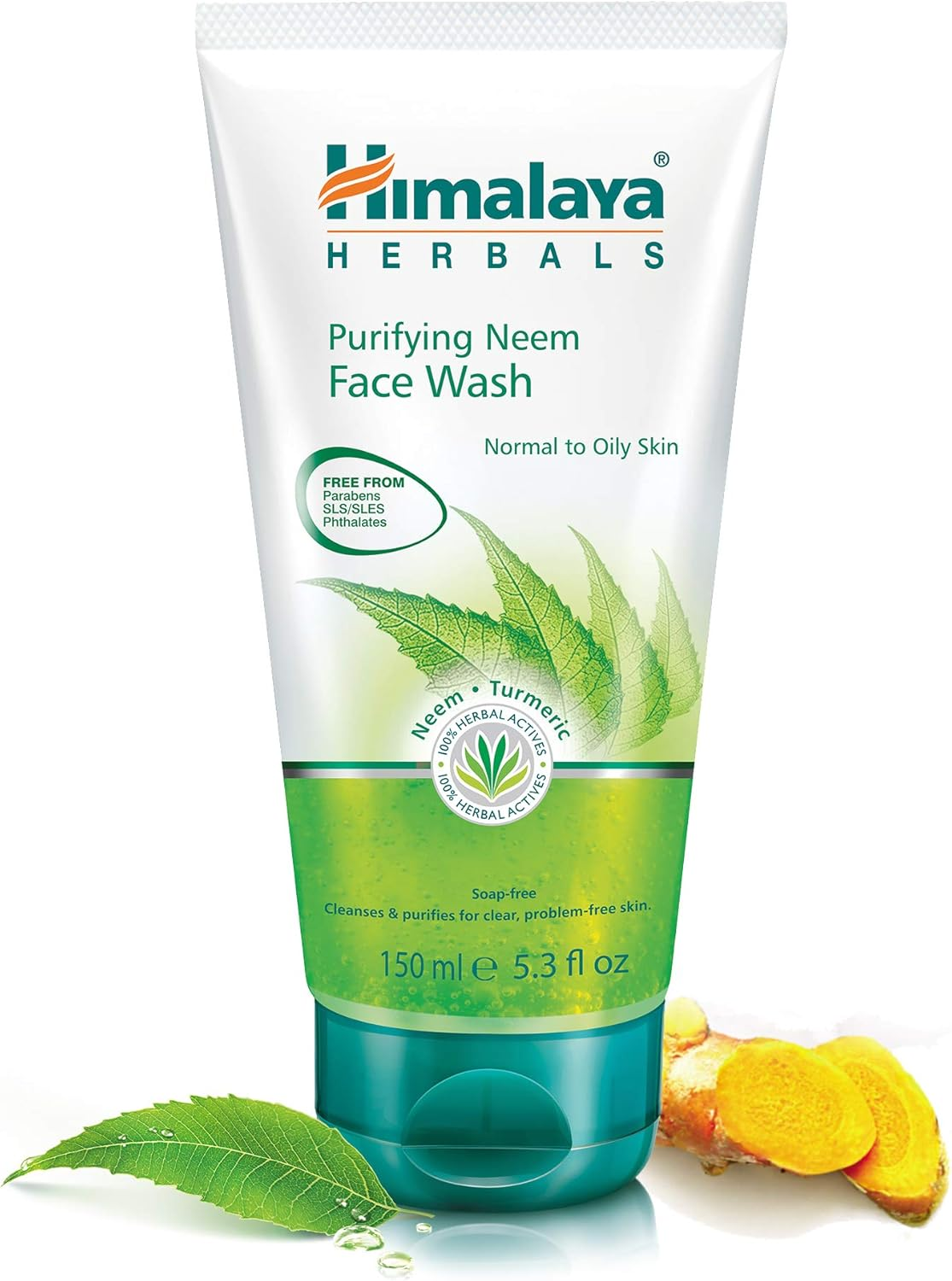 Himalaya Herbals Purifying Neem Face Wash Gel 150G, Natural Moisturising Facial Cleanser - Deeply Cleans Pores and Acne - Oil Control Herbal Facial Wash image number 5