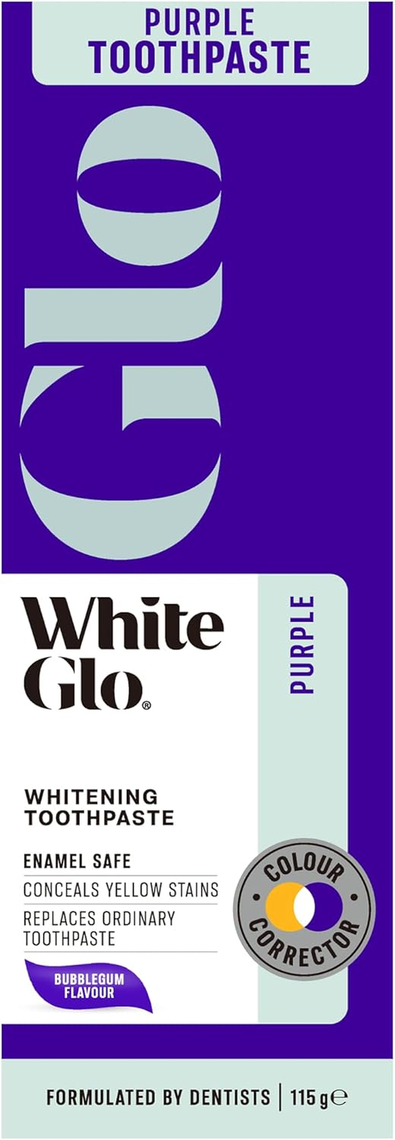 White Glo Purple Tooth Toner Toothpaste 115 G image number 2