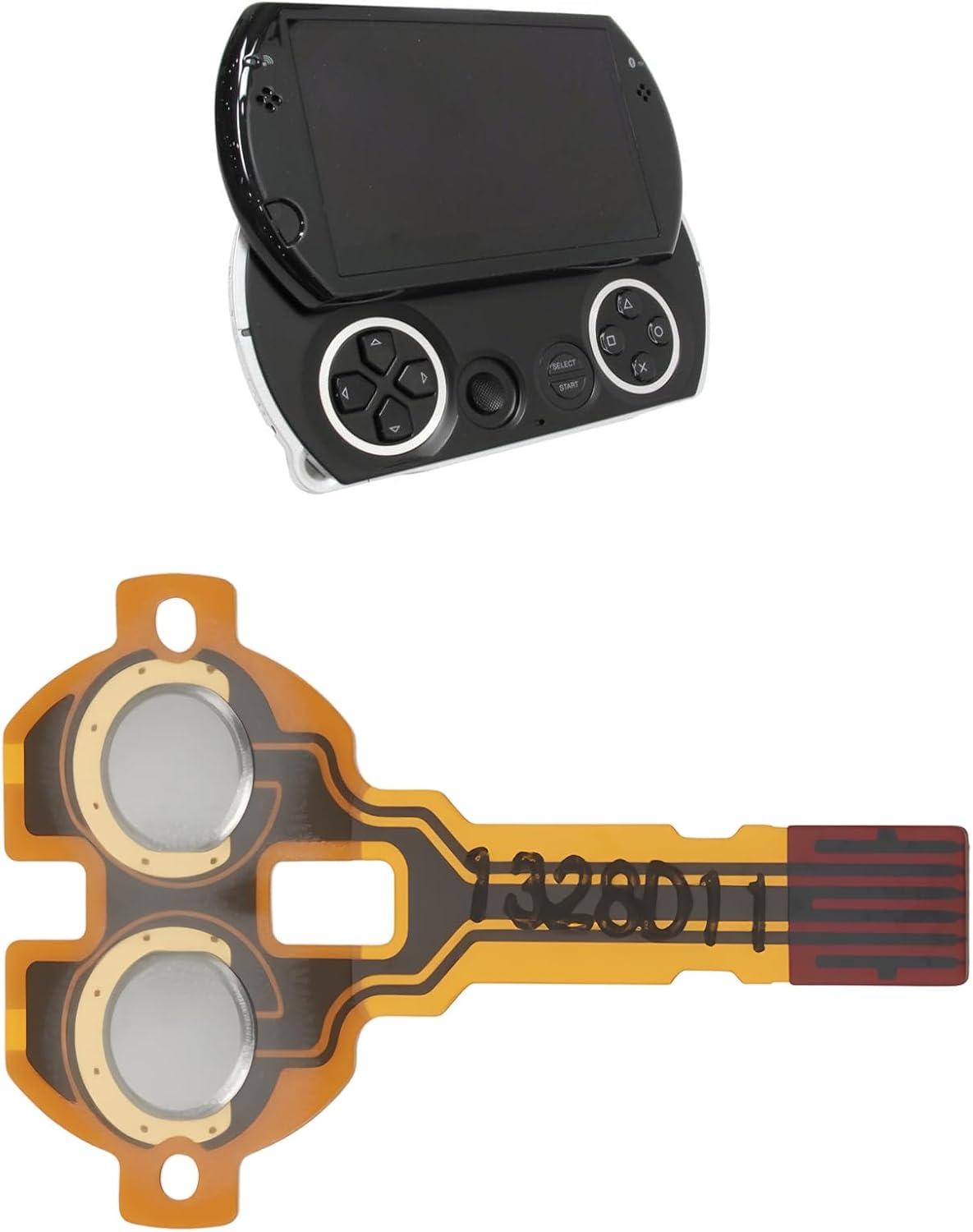 Emagtech Start Select Funtion Buttons Flex Ribbon Cable Compatible with PSP Go