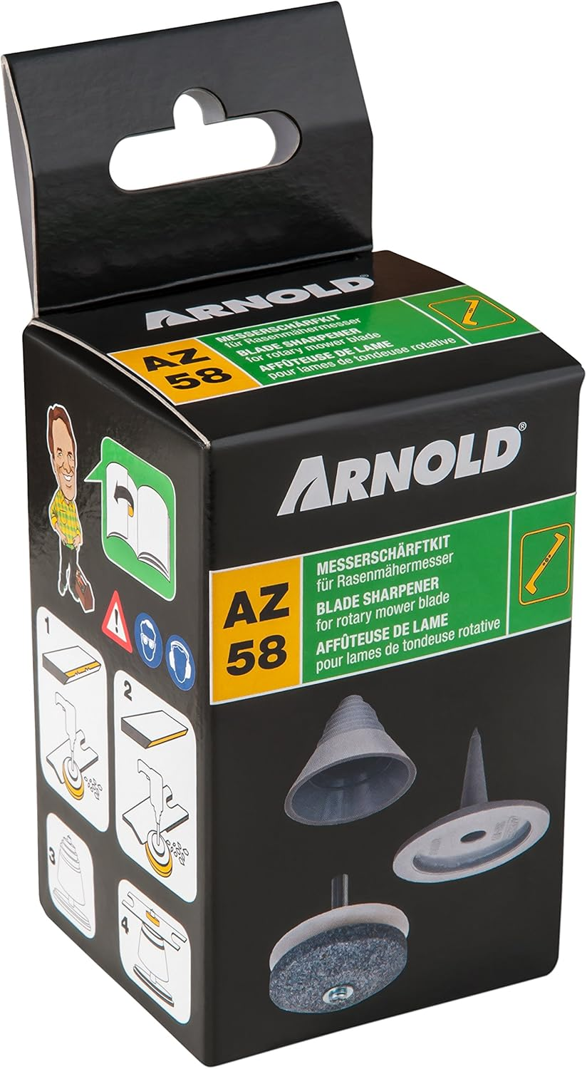 Arnold 6011-X1-0195 Blade Sharpening and Balancing Kit for Lawnmower Blades image number 4