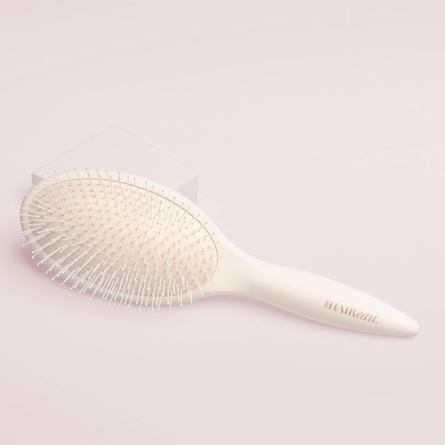 The Hair Edit Cream Smooth & Polish Detangling Hair Brush - Gold image number 3