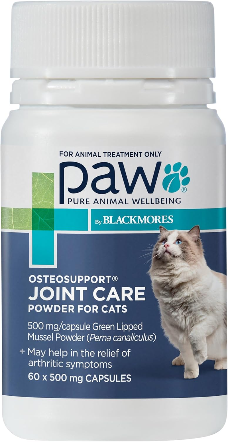PAW by Blackmores Osteosupport&reg; Joint Care Powder for Cats | Provides Relief of Arthritic Symptoms | 60 Capsules image number 4