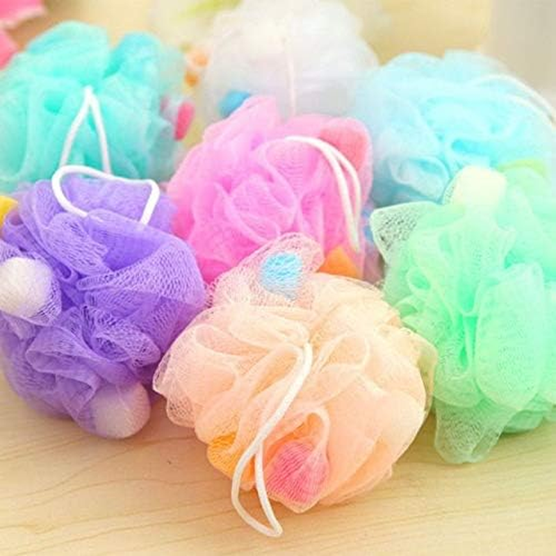 Shelter Super Soft Bath Sponge Fluffy Puffy Loofah (Sea Foam)