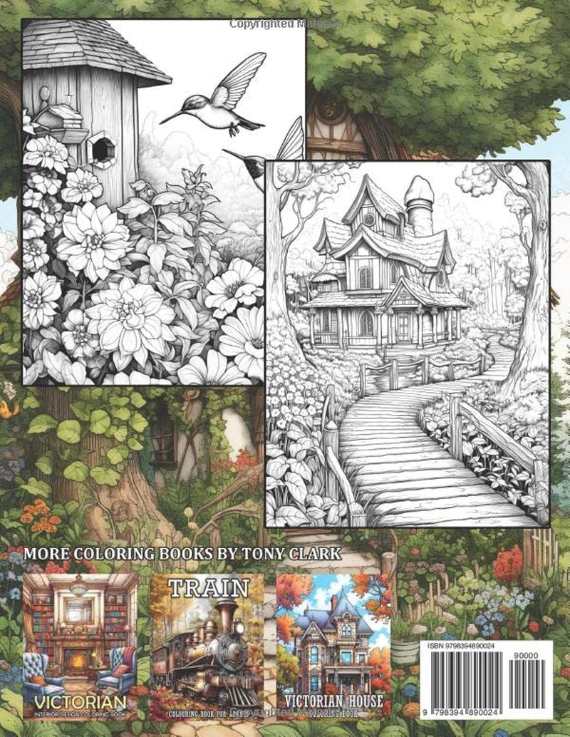 Cottagecore Coloring Book for Adults: a Cottagecore Inspired Coloring Book for Grown-Ups