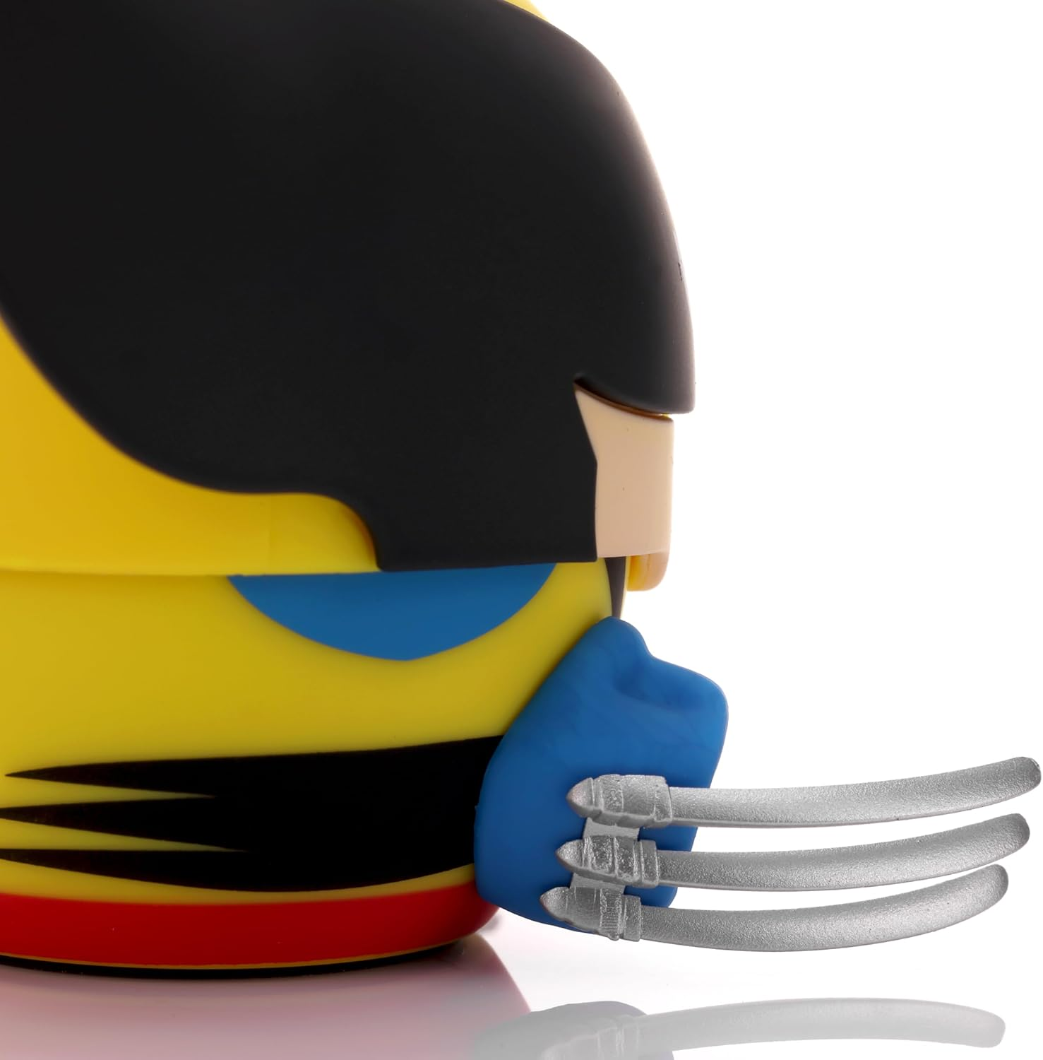 Bitty Boomers Wireless Bluetooth Speaker &ndash; Marvel Wolverine &ndash; Portable Size 2" (Under 5Cm) &ndash; Upto 4 Hours Battery Time &ndash; Small Collectibles image number 1