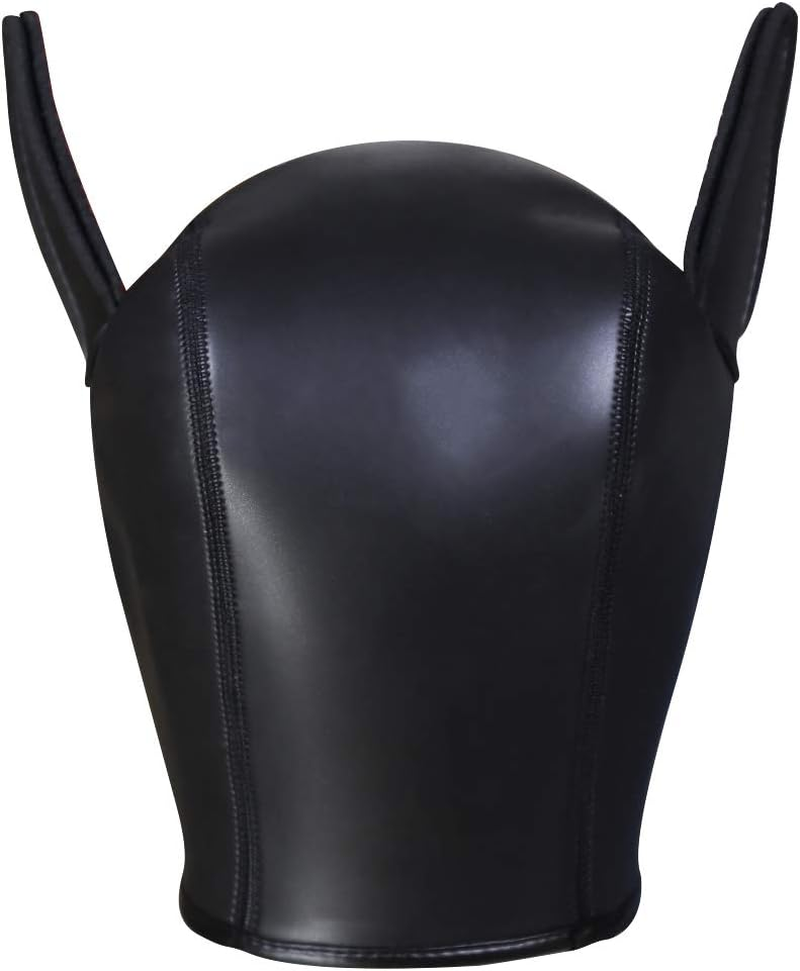 Pup Hood, Black & Red, Large image number 1