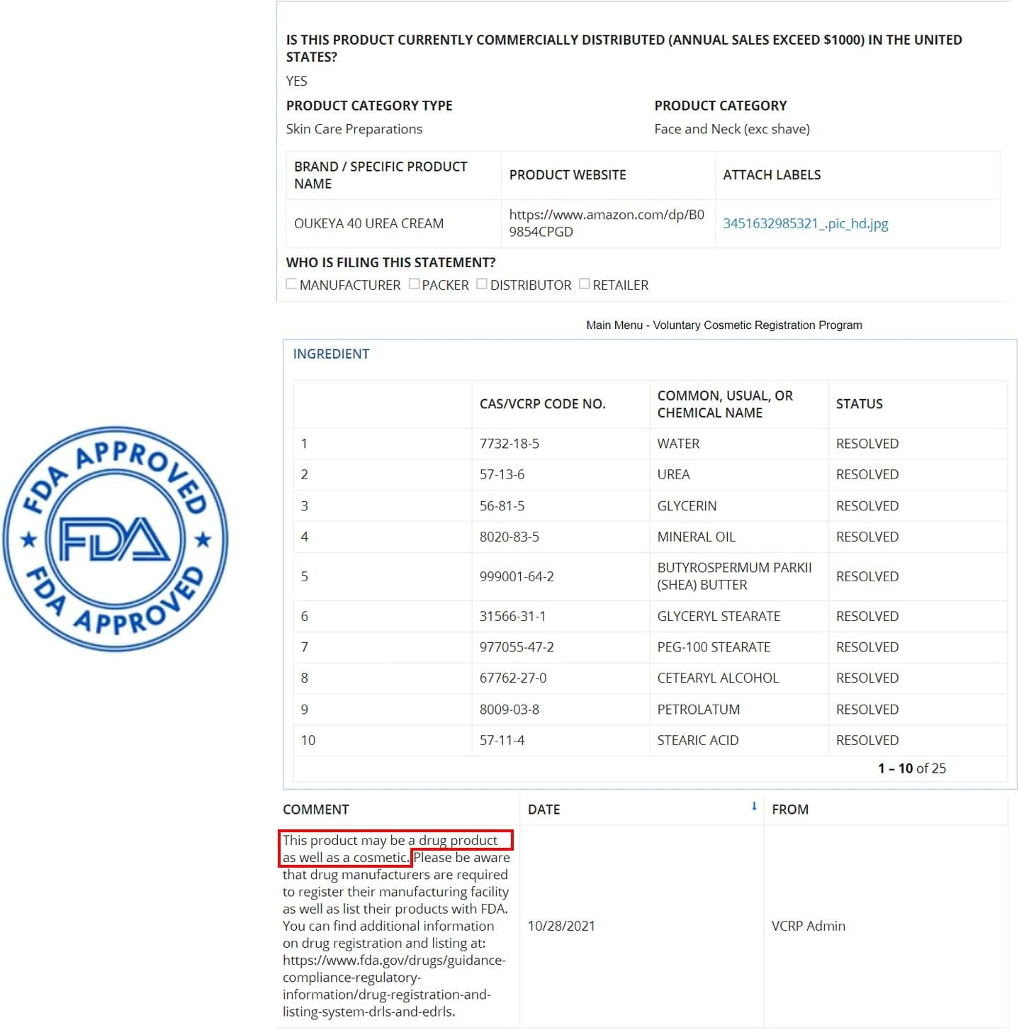 Urea Cream,40% Foot Care Lotion for Chapped Heels, Chapped Heels, Super, Rough, Dry, Calloused Feet, Soften Rough Skin on Feet 5.29 Fl.Oz for All Skin (1) image number 4