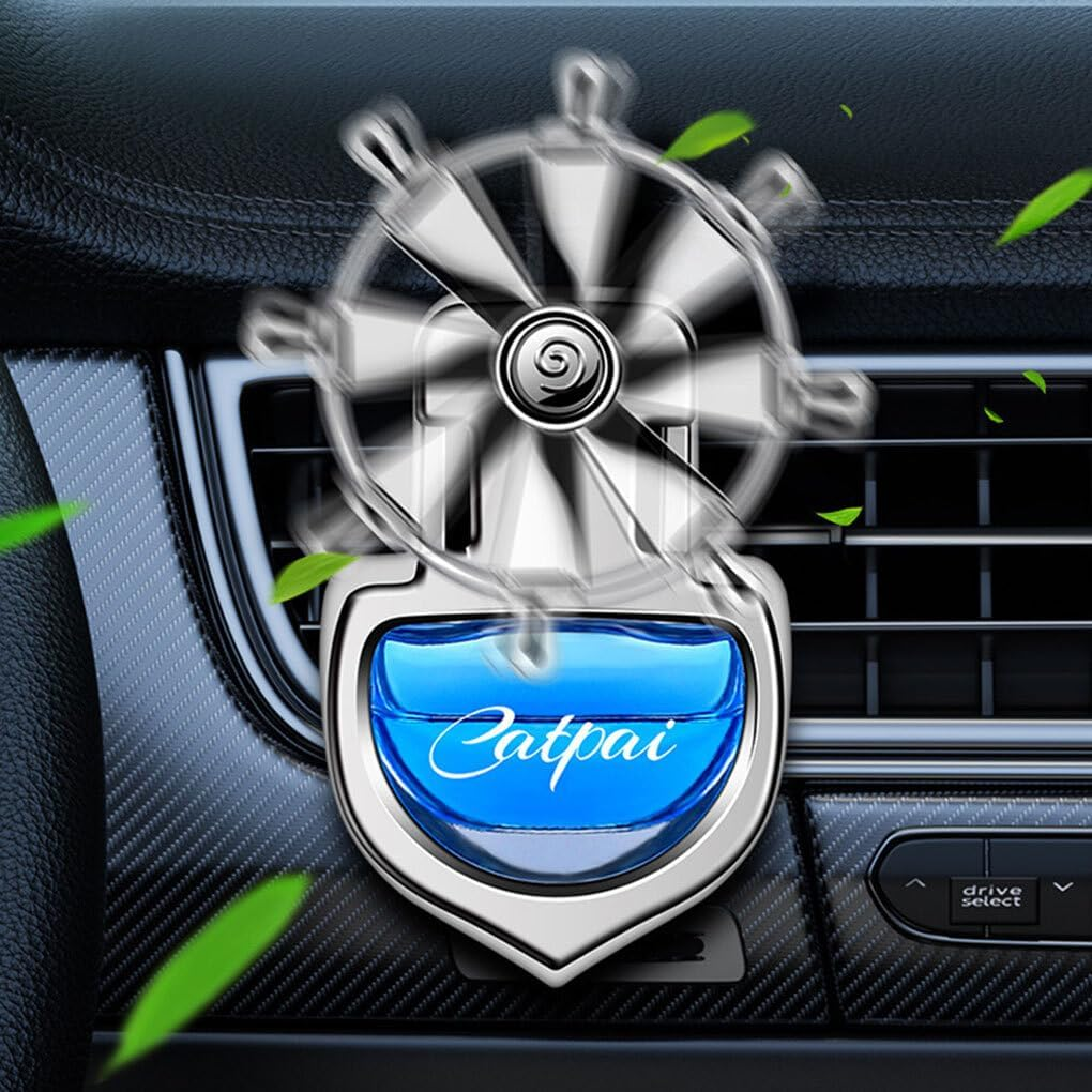Tranquility Car Air Conditioner Vent Fragrance Clip Car Fragrance Essential Oil Creative Decorations Car Perfume Easy, Orange image number 6