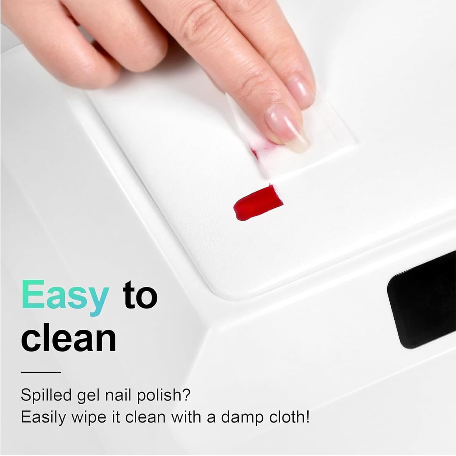 Bouzaak Nail Curing Lamp for Gel Polish Dryer,72W UV LED Nail Lamp for Manicure Salon image number 2