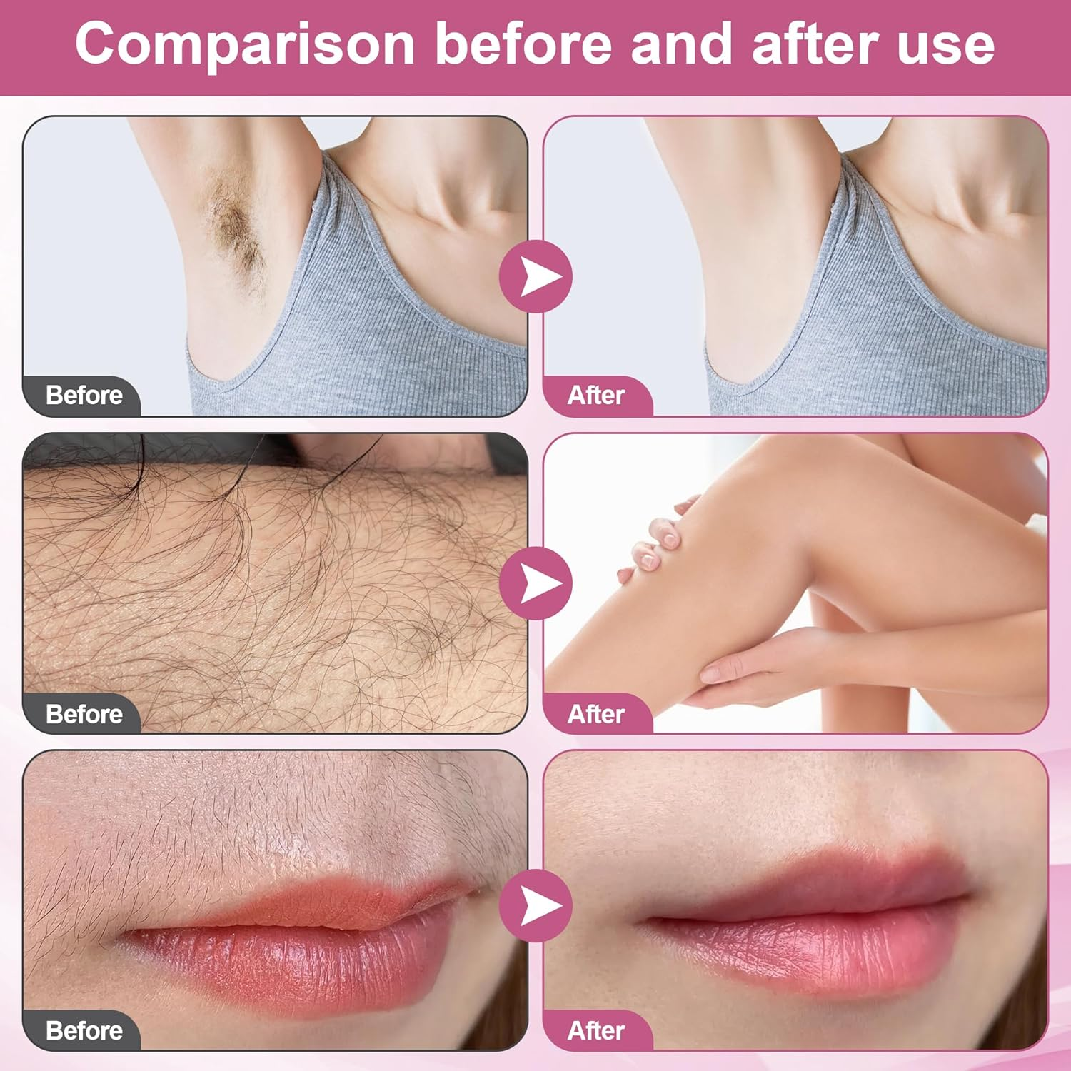 Quokkachic Bikini Shaver, Electric Womens Shaver, 2-In-1 Double Head, IPX7 Waterproof, Wet/Dry Razor for Bikini Underarms Legs Arms Body Face (Rose Gold)