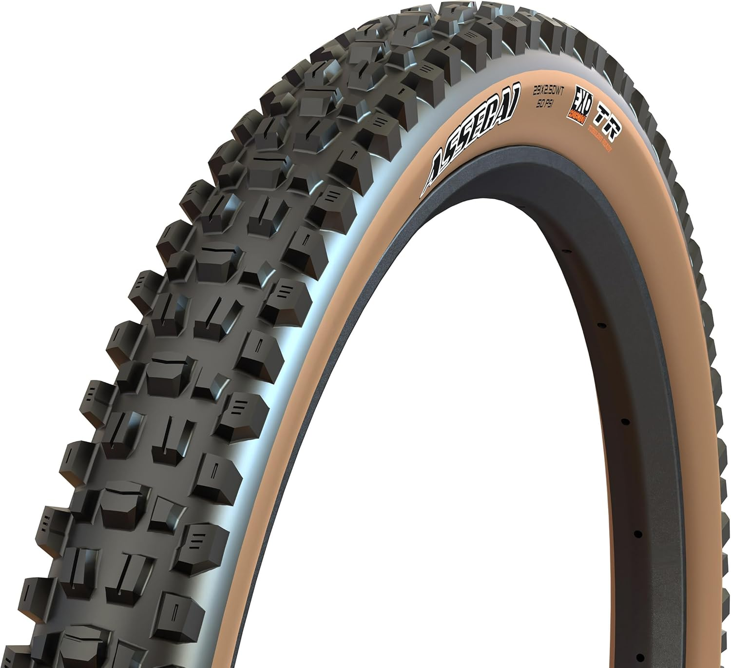Maxxis Assegai - Dual Compound - 27.5, 29 - EXO - E25 Rating, Tubeless | Supreme Braking and Cornering Traction image number 1