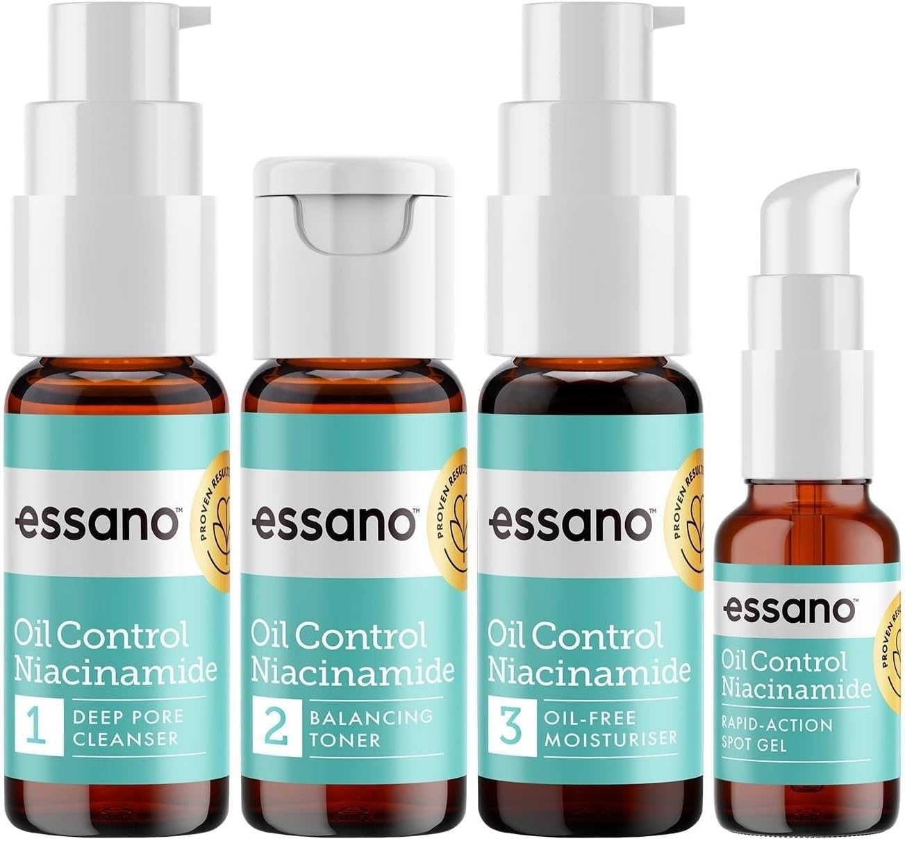Essano Oil Control Niacinamide Starter Pack (Pack of 4)