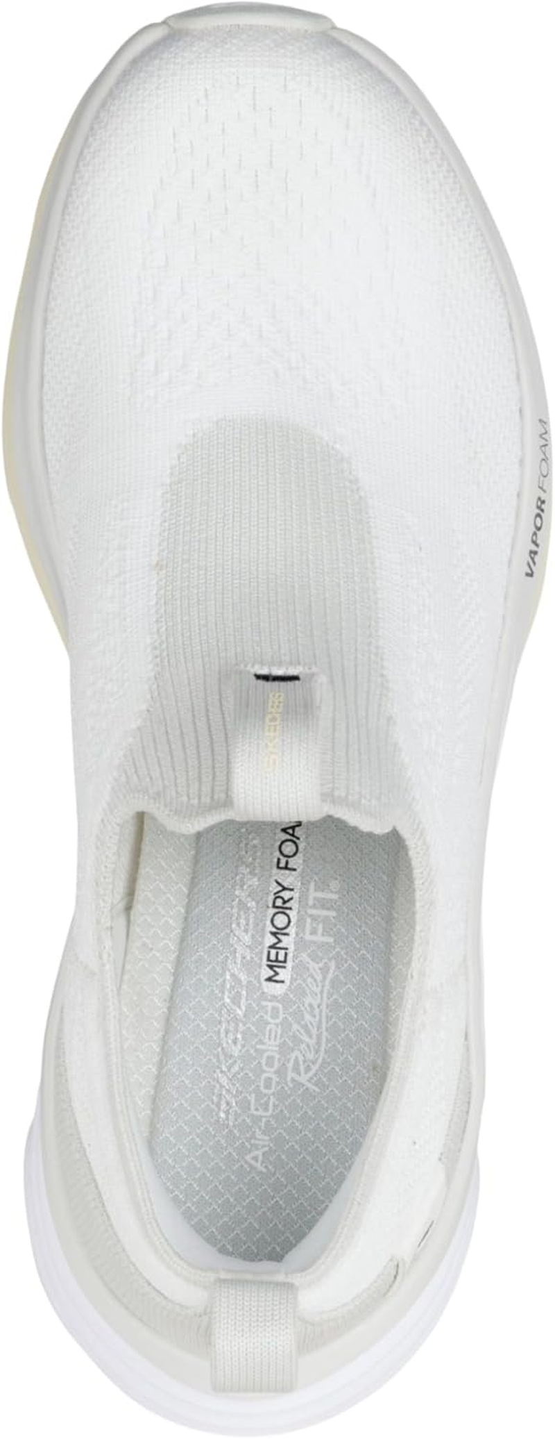 Skechers Womens D'Lux Vapor Pure Stride White Multi Athletic Shoes image number 2