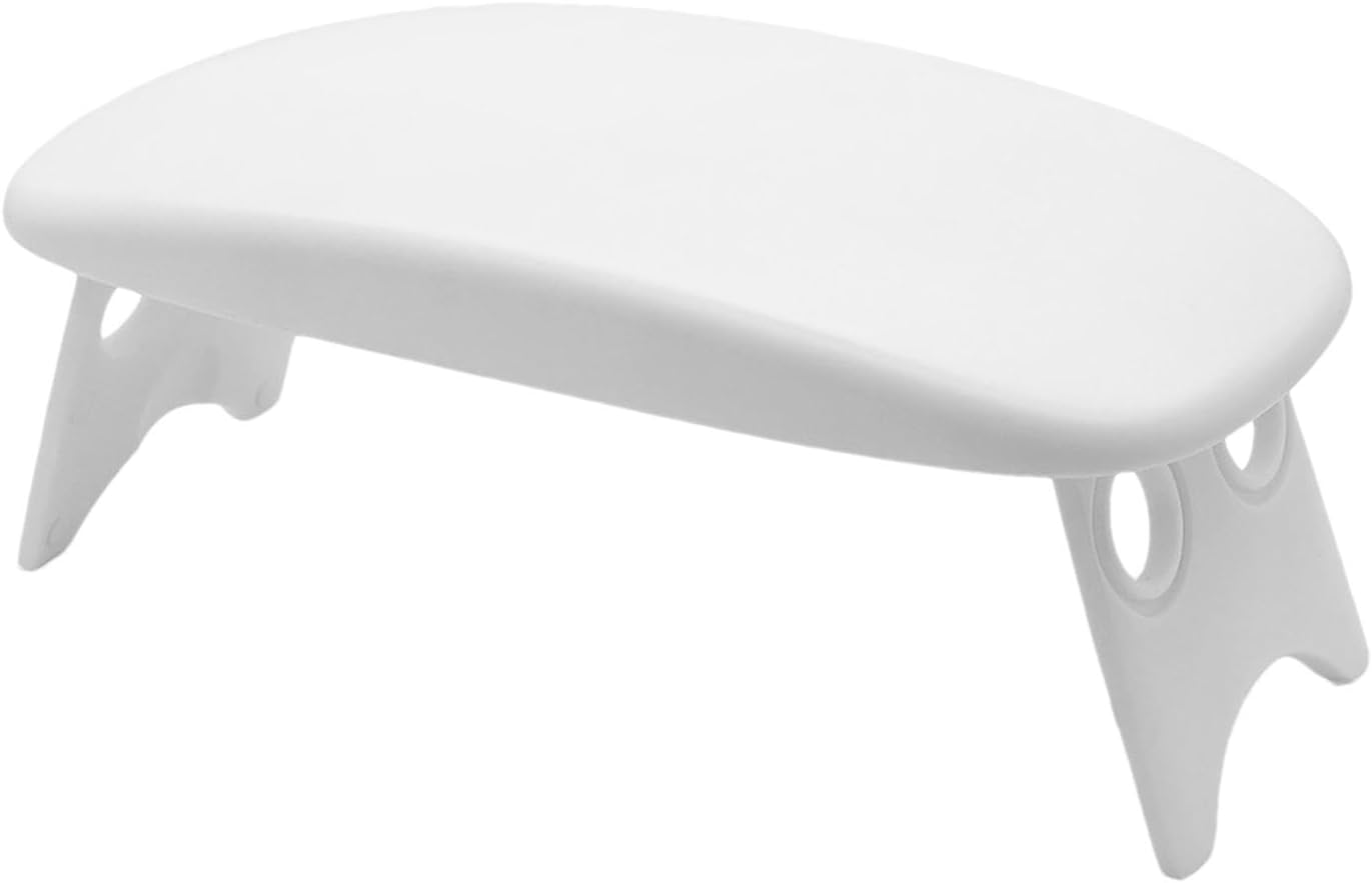 Manicure Hand Rest - Folding Arm Rest - Foldable Nail Hand Rest, Accessories Tool Nail Cushion Arm Rest for Nail Technician Table Desk