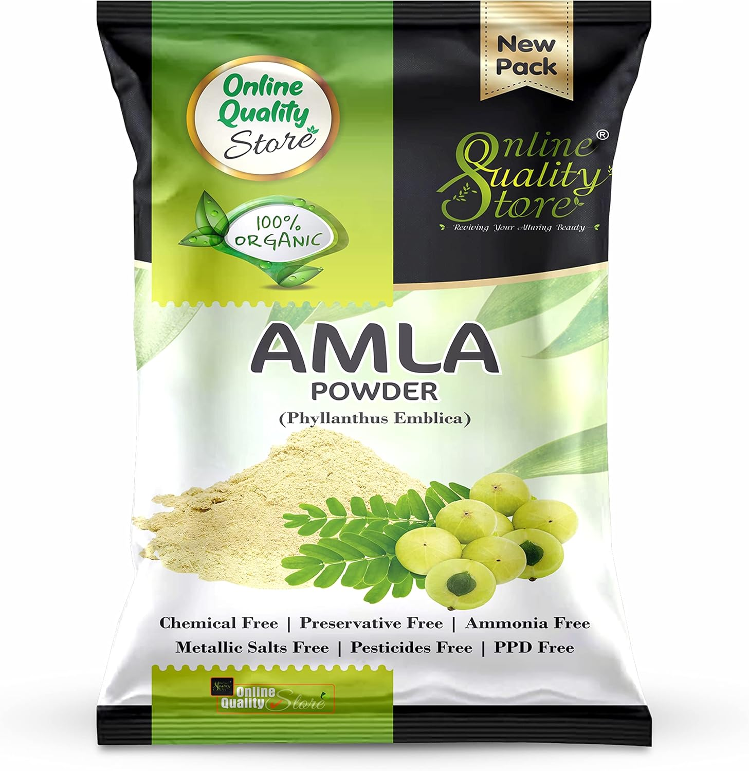 Online Quality Store Amla, Reetha, Shikakai Powder Combo Powder Pack for Hair |Hair Care Products |Reetha Amla Shikakai Combo Powder(Pack of 3,Total 380G Pack) image number 5