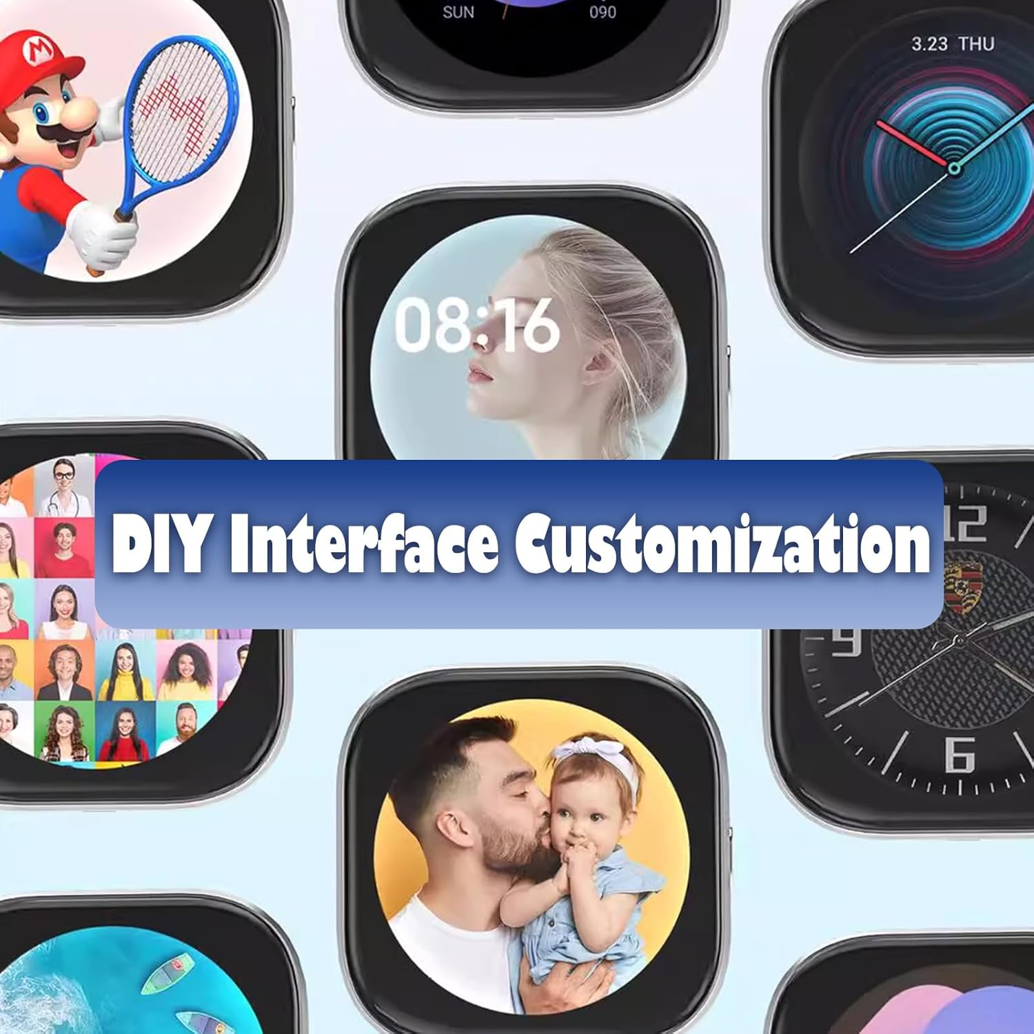 WJSHIPFOR Wireless Carplay Adapter, 2025 Upgraded Screen&Aroma Design, Convert Wired to Wireless Carplay Adapter for Ios 10+ & Cars from 2015+, Fast Stable Dongle Connect, Usb/Type-C Ext Cable image number 1