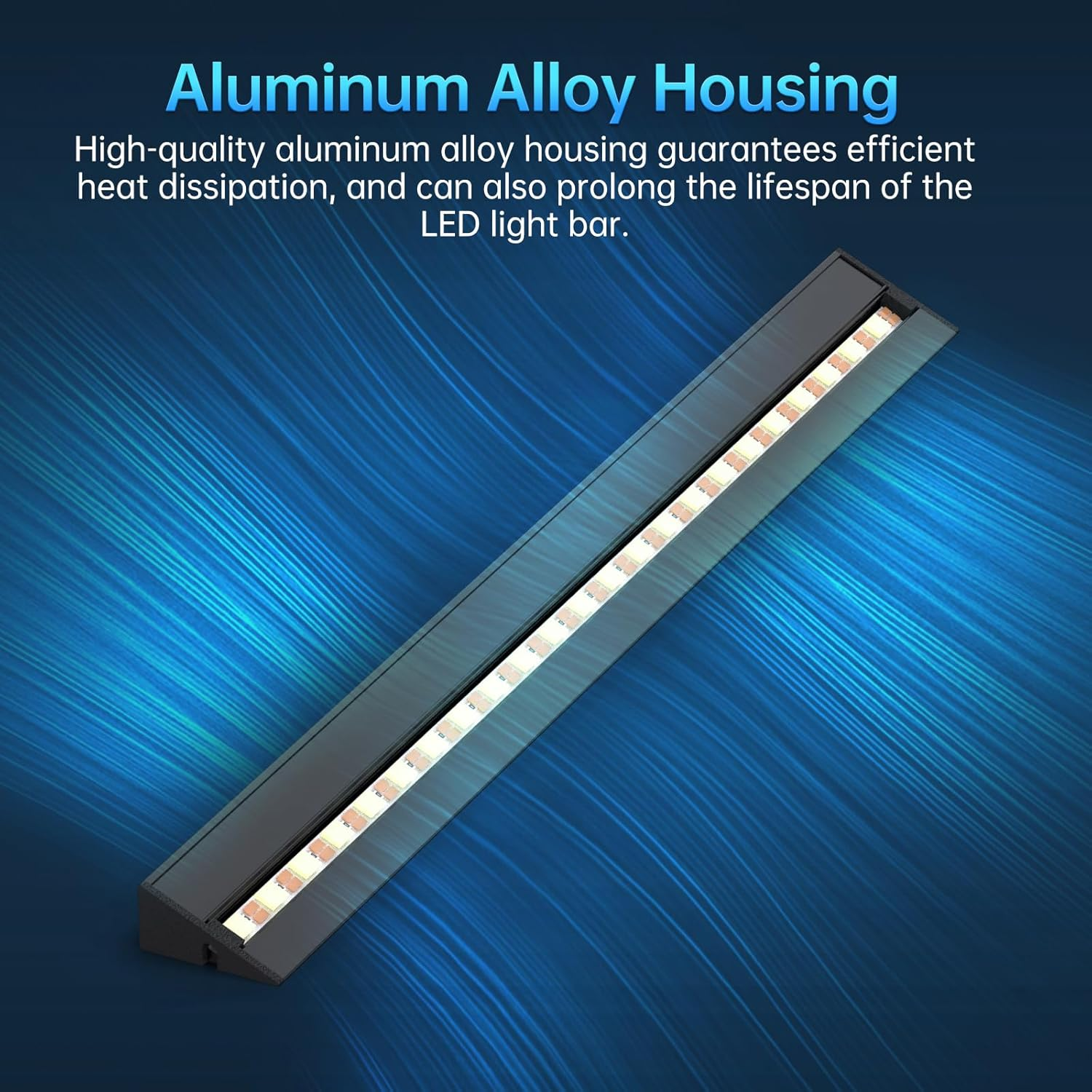 BIQU Panda Lux LED Strip Light Upgrade Kit for 3D Printers Bamboo-Lab P1S P1P X1C X1E, 5V 0.3A Led Light Bar, Magnetic Installation image number 4