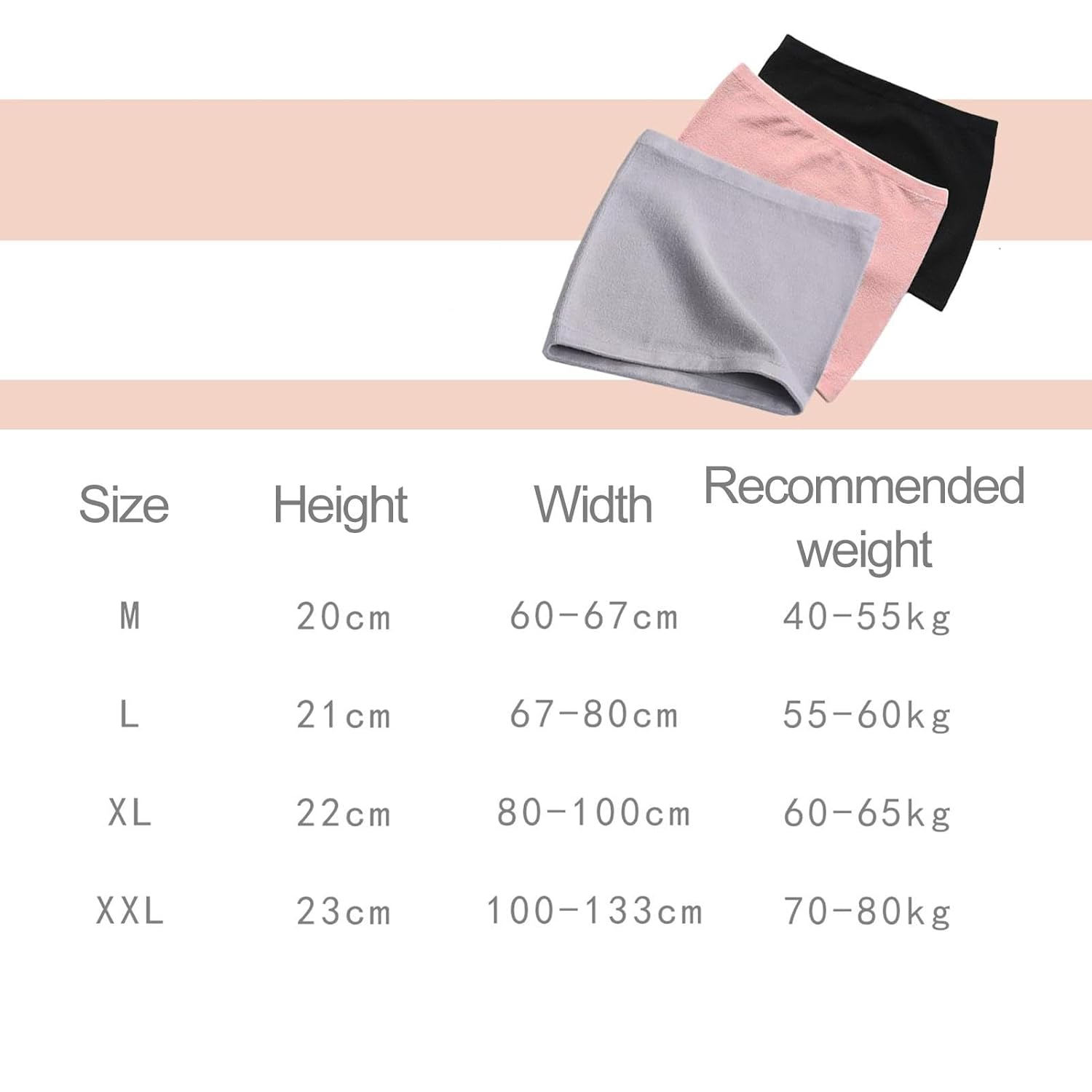 Belly Belt - Cotton Abdominal Binder | Belly Wrap Protector Stomach Abdominal Waist Straps, Abdominal Support Binders, Comfortable Stomach Support Belt Belly Protection Belt for Home Offices image number 4