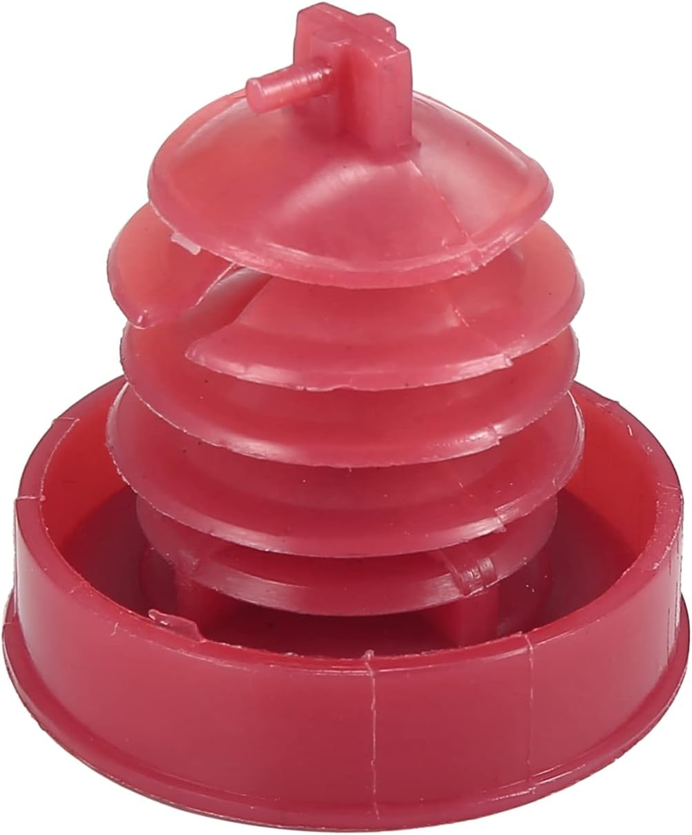 X AUTOHAUX 53697-SB3-952 Power Steering Pump Reservoir Cap Red for Honda Civic Odyssey Accord CR-V for Acura RL RDX MDX Plastic image number 5