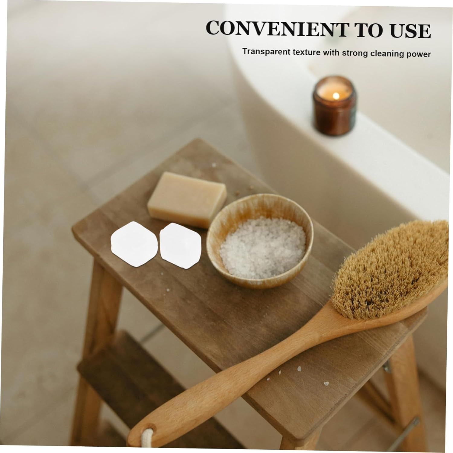 ULDIGI Organic Glycerin Soap Base for DIY Crafting 400G Soapmaking Material Refreshing Skin Exfoliating Soap Base image number 1