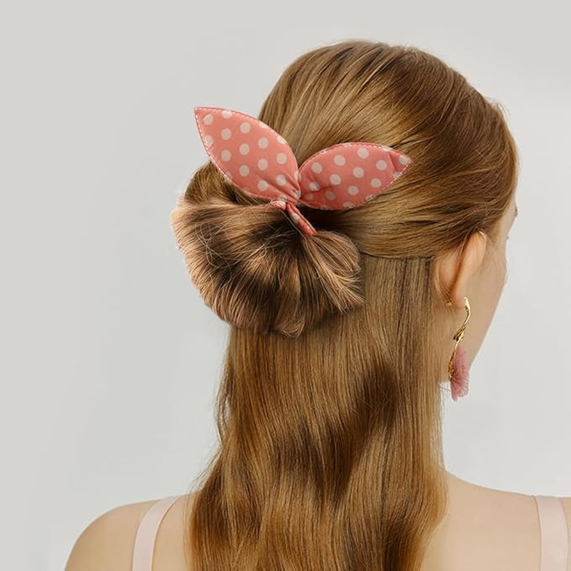 5Pcs Deft Hair Bun Maker Doughnut Hair Bun,Flexible Donut Curlers Lazy French Twist Clip,Twister Hair Bun Maker Deft Bun,Hair Bun Maker Deft Bun for Hair Twister,French Twist Deft Bun Maker for Women image number 5