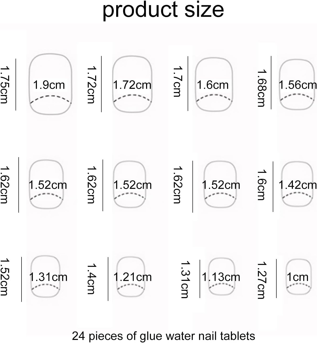 Aikeis 24 Pieces Green Leaves Green Branch Short Oval Nail Stickers Ink Art Design Fake Nails for Women Full Cover Nails Short Nails image number 4